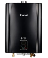 Close de aquecedor de passagem Rinnai