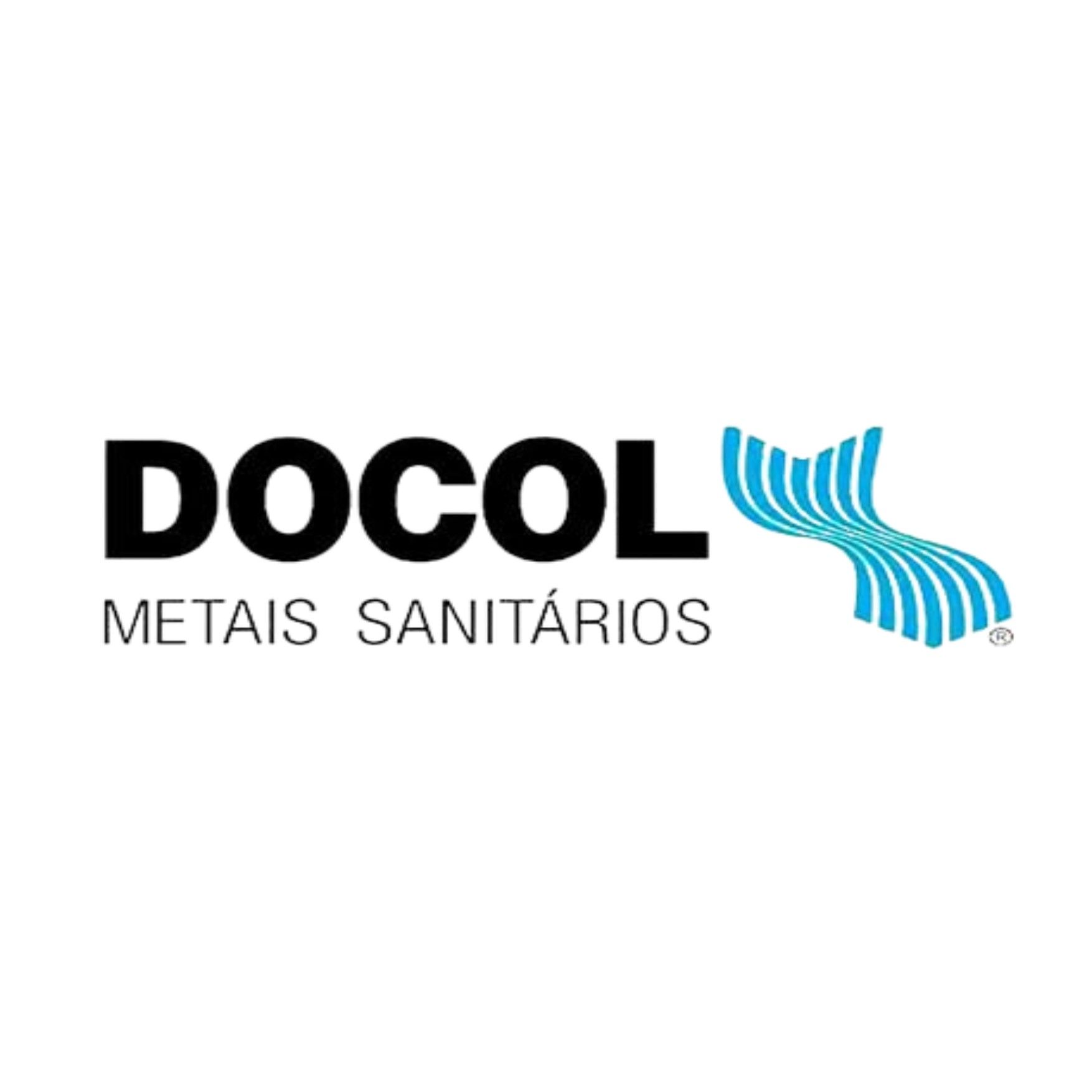 A logo for a company called docol metais sanitarios.
