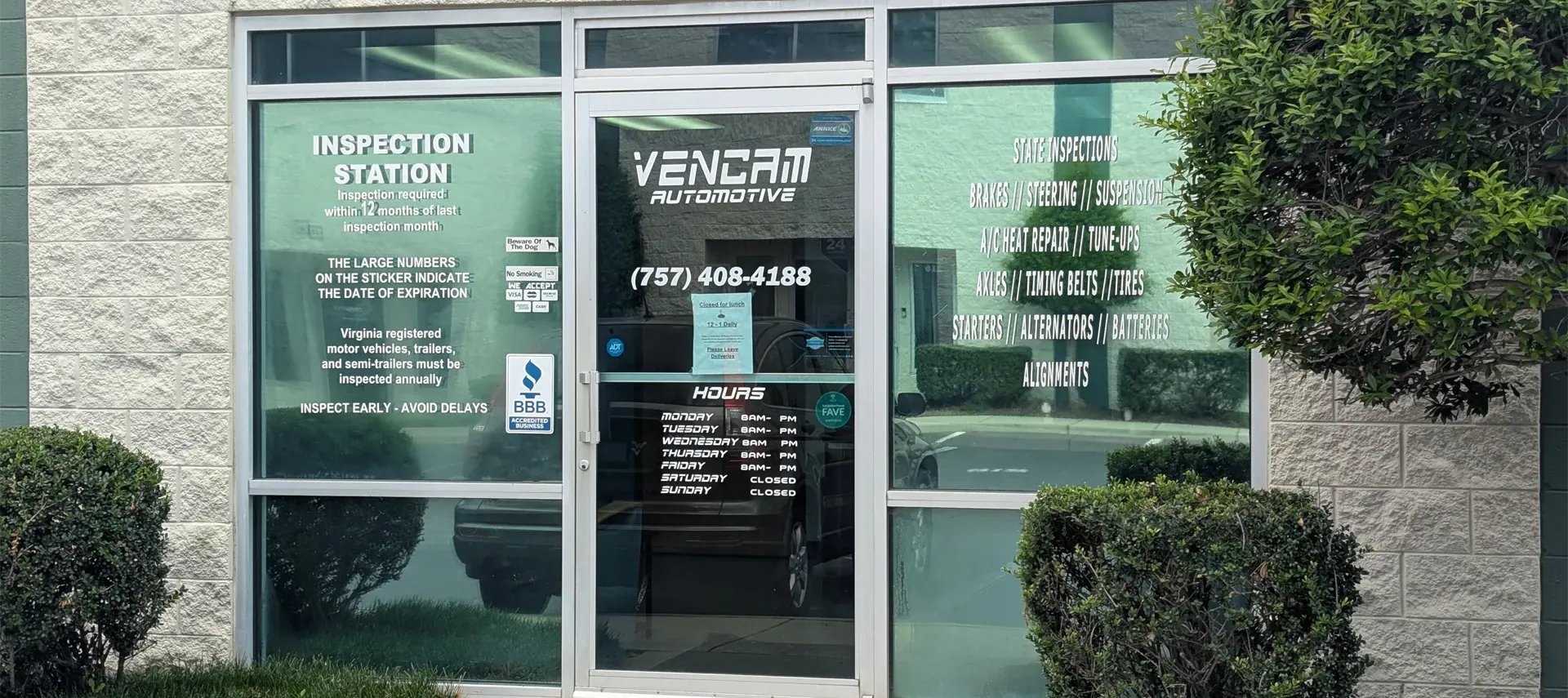 Virginia Beach Auto Repair - Vencam Auto Repair