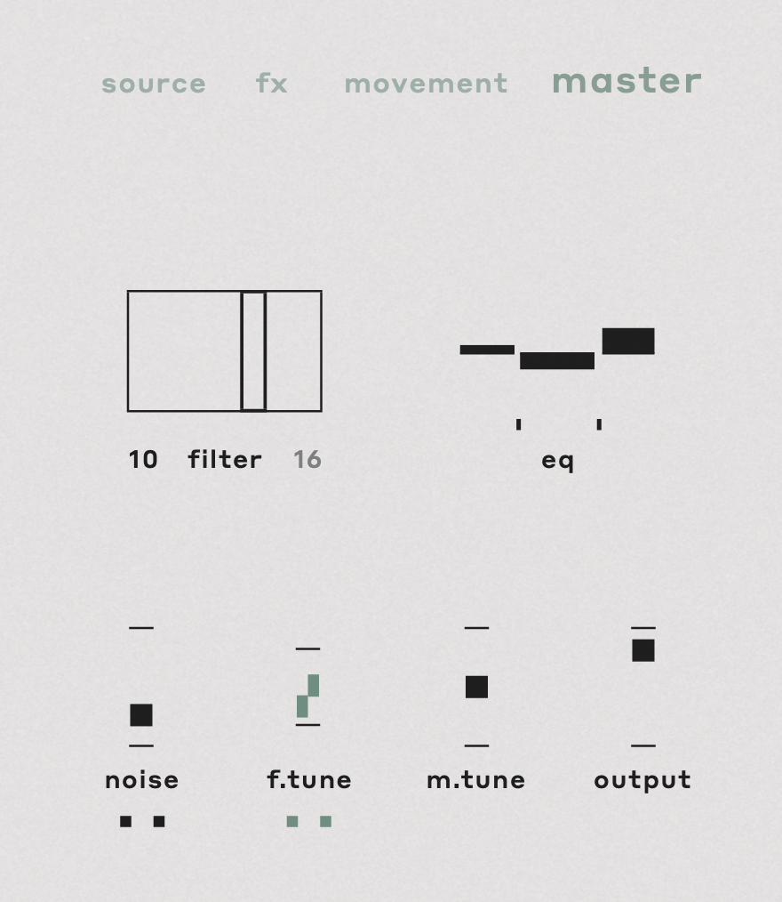 A screenshot of a program called source fx movement master