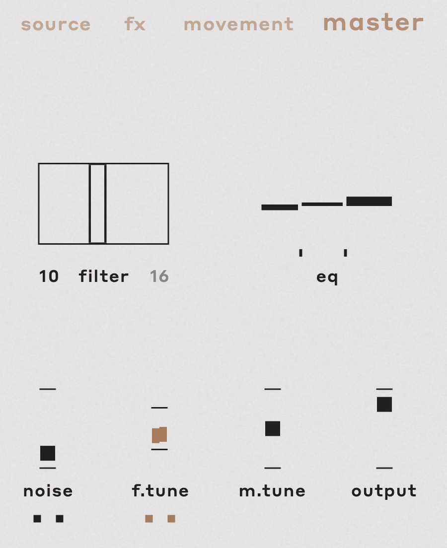 A screenshot of a program called source fx movement master