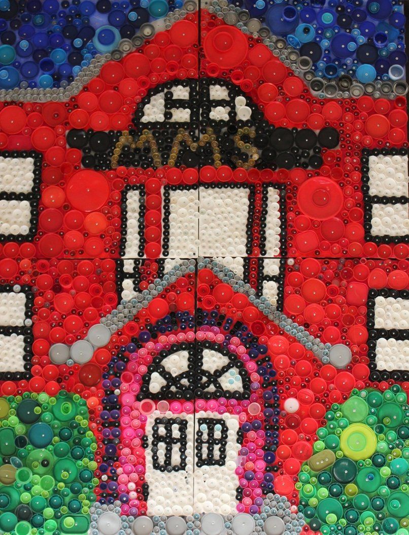 Turning trash into art