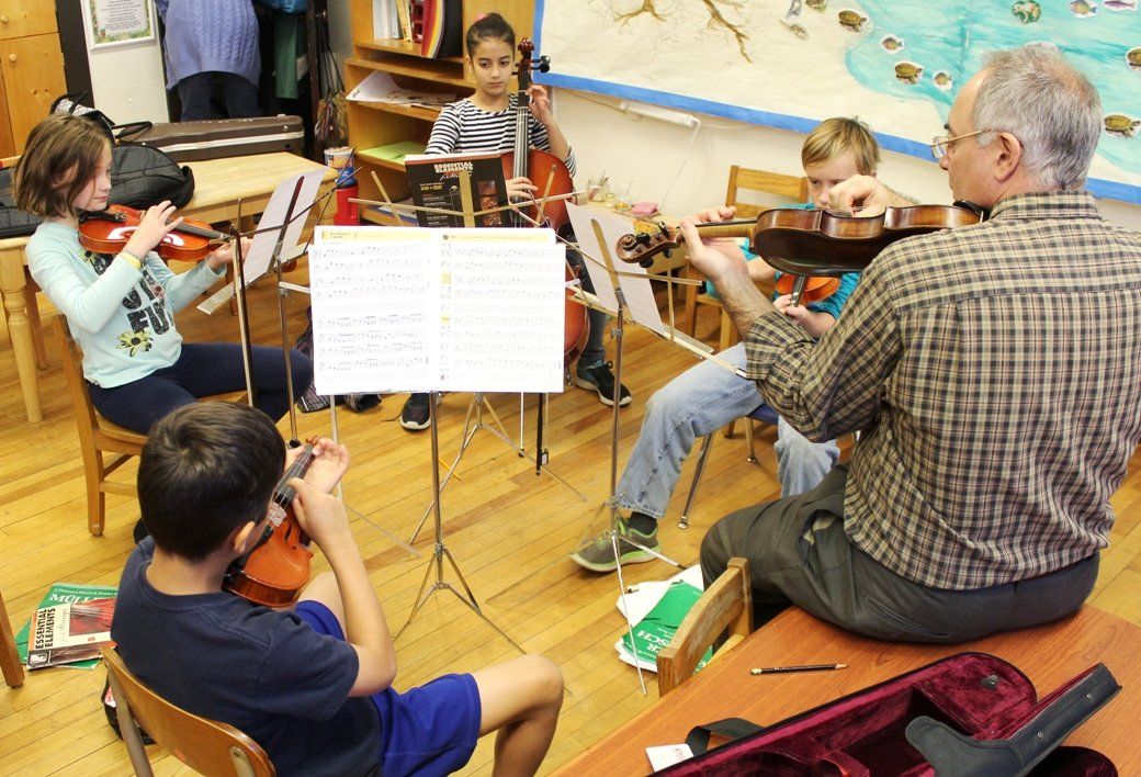 Strings with Bernard DiGregorio for two decades