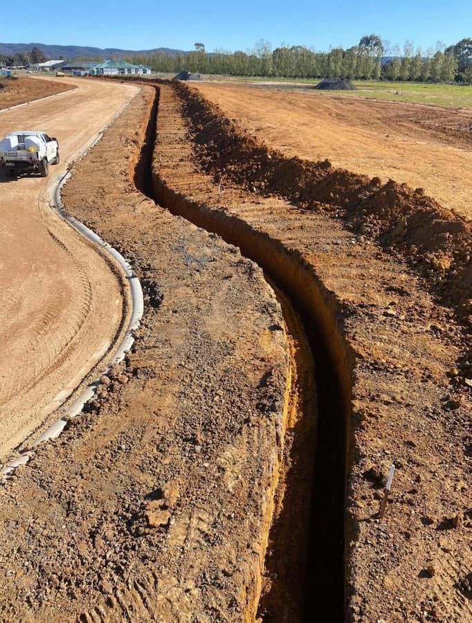 A Truck is Parked on the Side of a Dirt Road — RL Hire In Narromine, NSW
