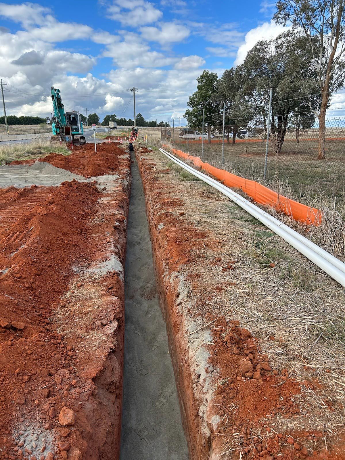 Installation of Pipe — RL Hire Machinery Hire in Dubbo, NSW