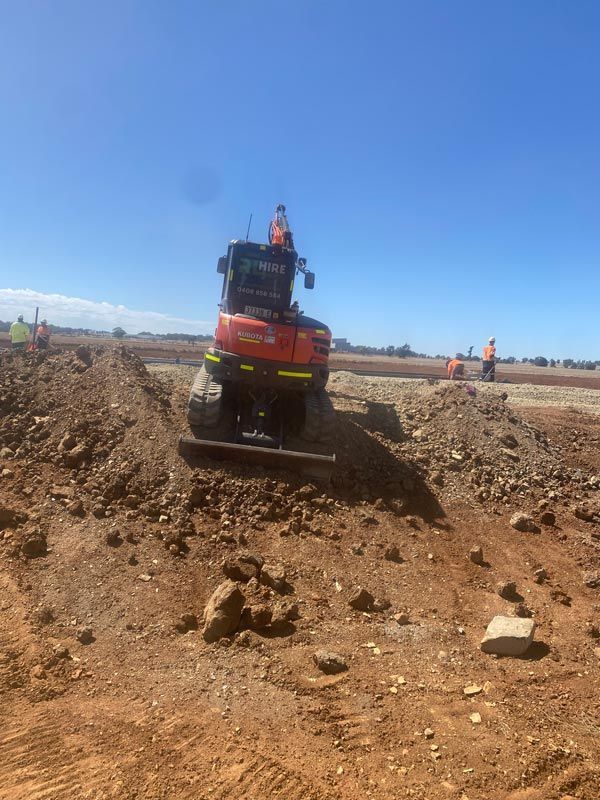 Excavator Services For Hire — RL Hire In Dubbo, NSW