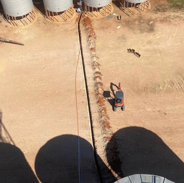 Large Excavator Driveway — RL Hire In Dubbo, NSW