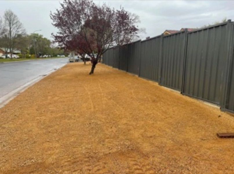 Outside the Fence Residential Lawn — RL Hire In Dubbo, NSW
