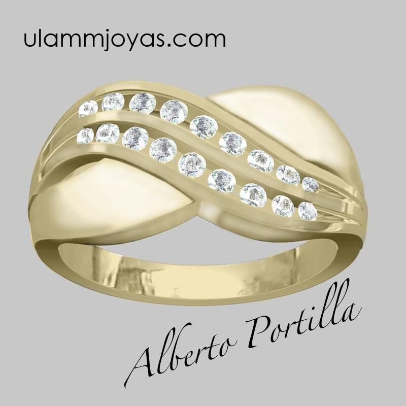 ANILLOS DE COMPROMISO PERSONALIZADOS ULAMM JOYAS