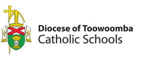 The logo for the diocese of toowoomba catholic schools