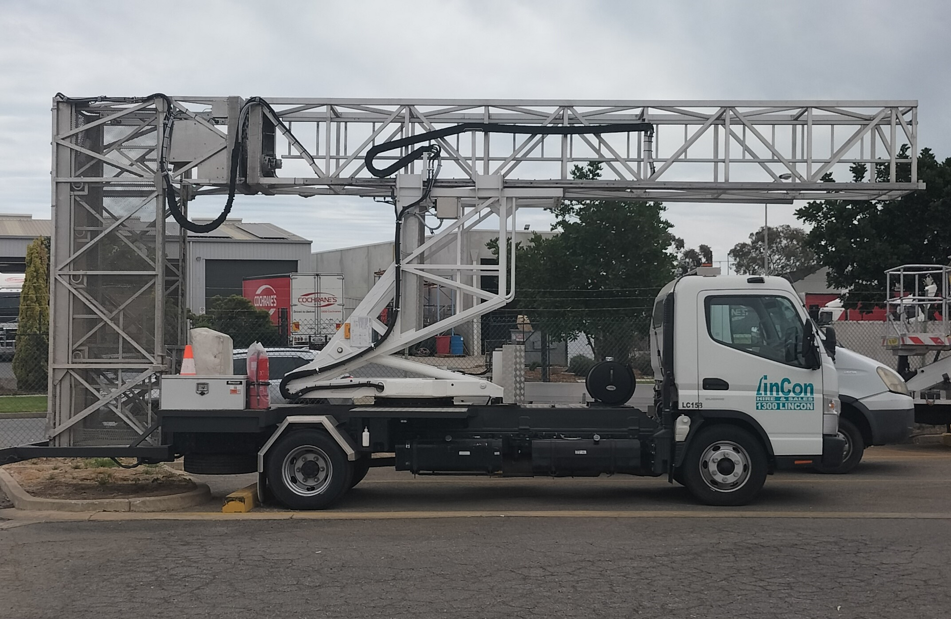 Under bridge inspection unit hire