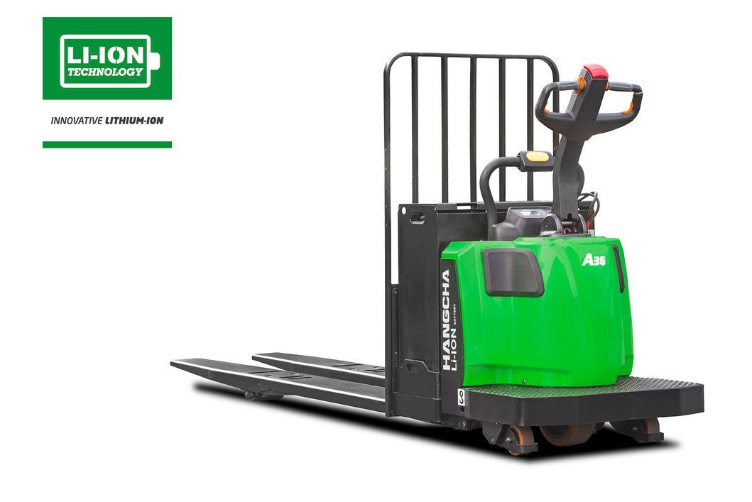 Electric Lithium-ion Center Control Rider Pallet Jack 6,000 - 8000lbs