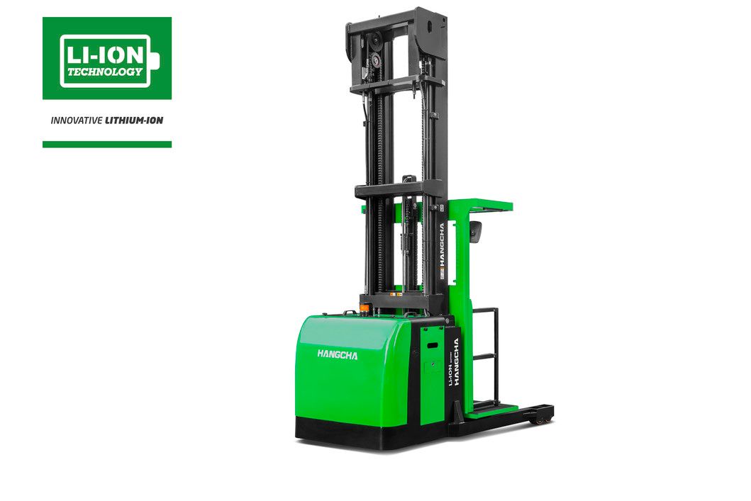 Electric Lithium-ion High-Level Order Picker 3,000lbs