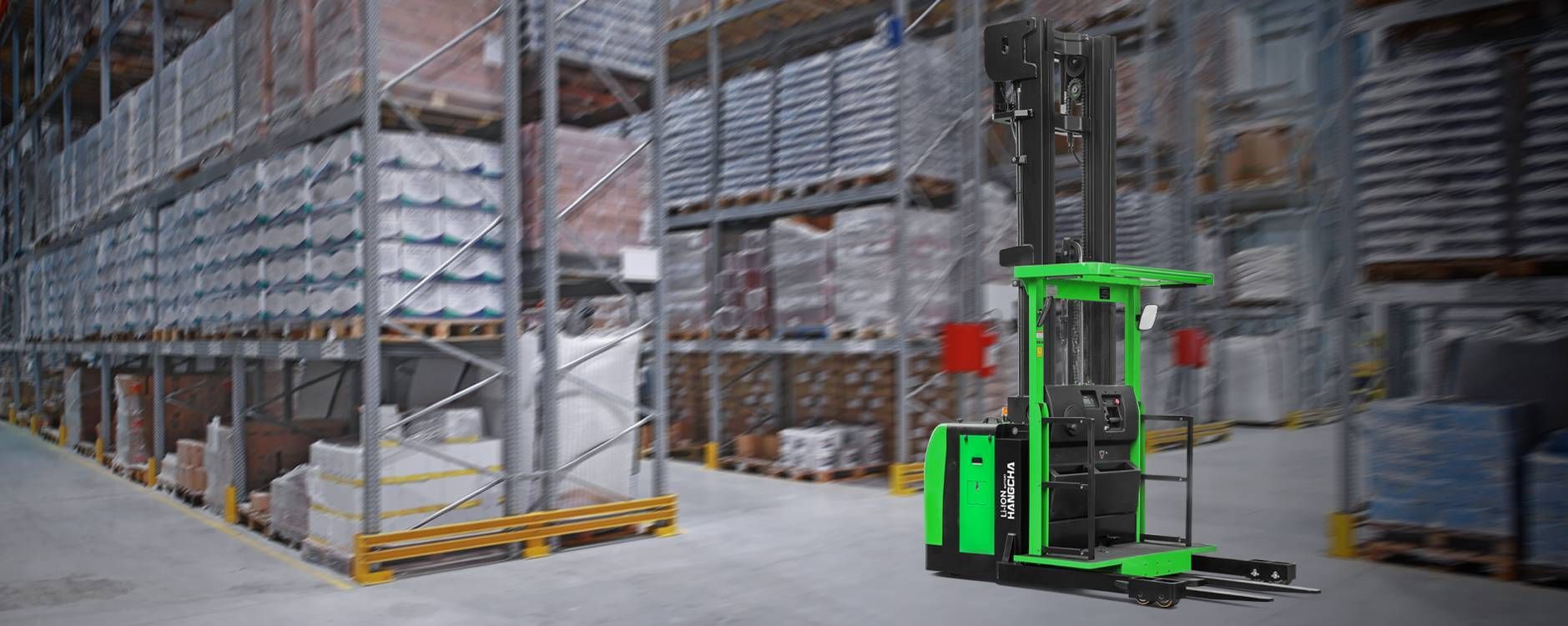Electric Lithium-ion High-Level Order Picker 3,000lbs