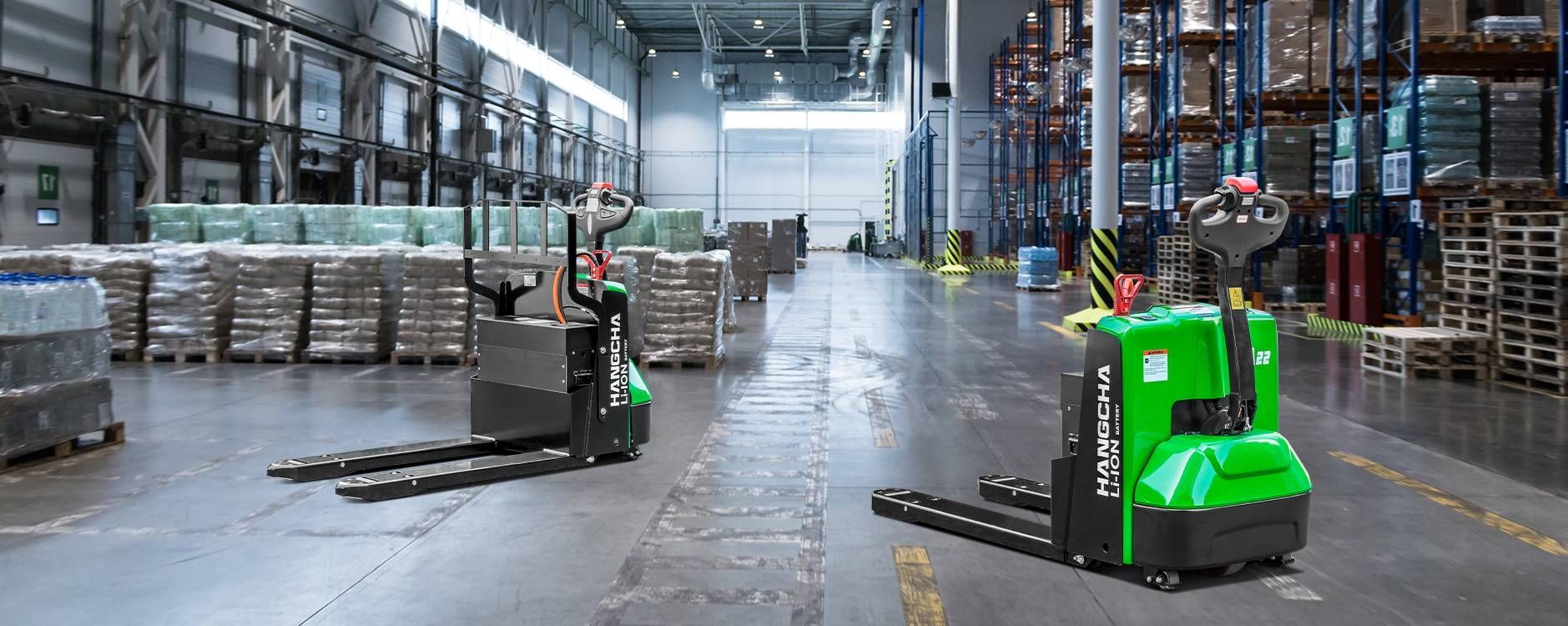 Electric Lithium-ion Walkie Pallet Jack 5,000lbs