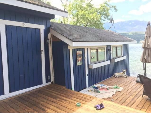 Shed Exterior After Painting