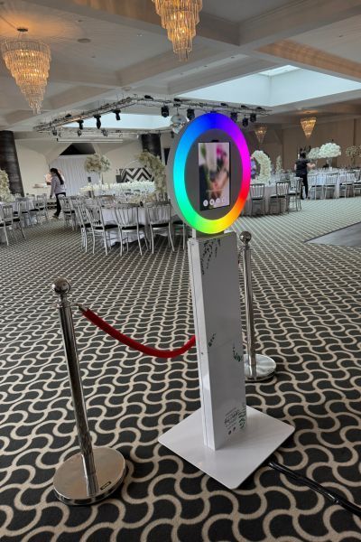 Our First Wedding of 2026 at Old Thorns Hotel - All Day Digital Photo Booth Hire for a Wedding in Hampshire