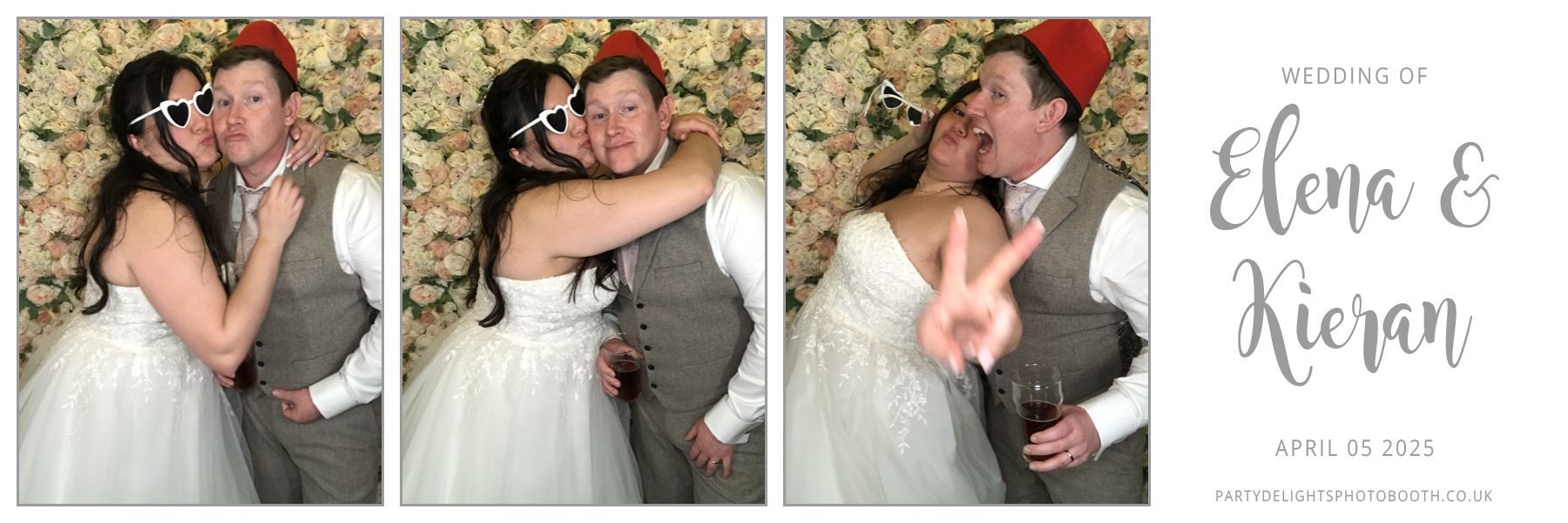 Clock Barn Photo Booth Hire - Party Delights Photo Booth - Hampshire