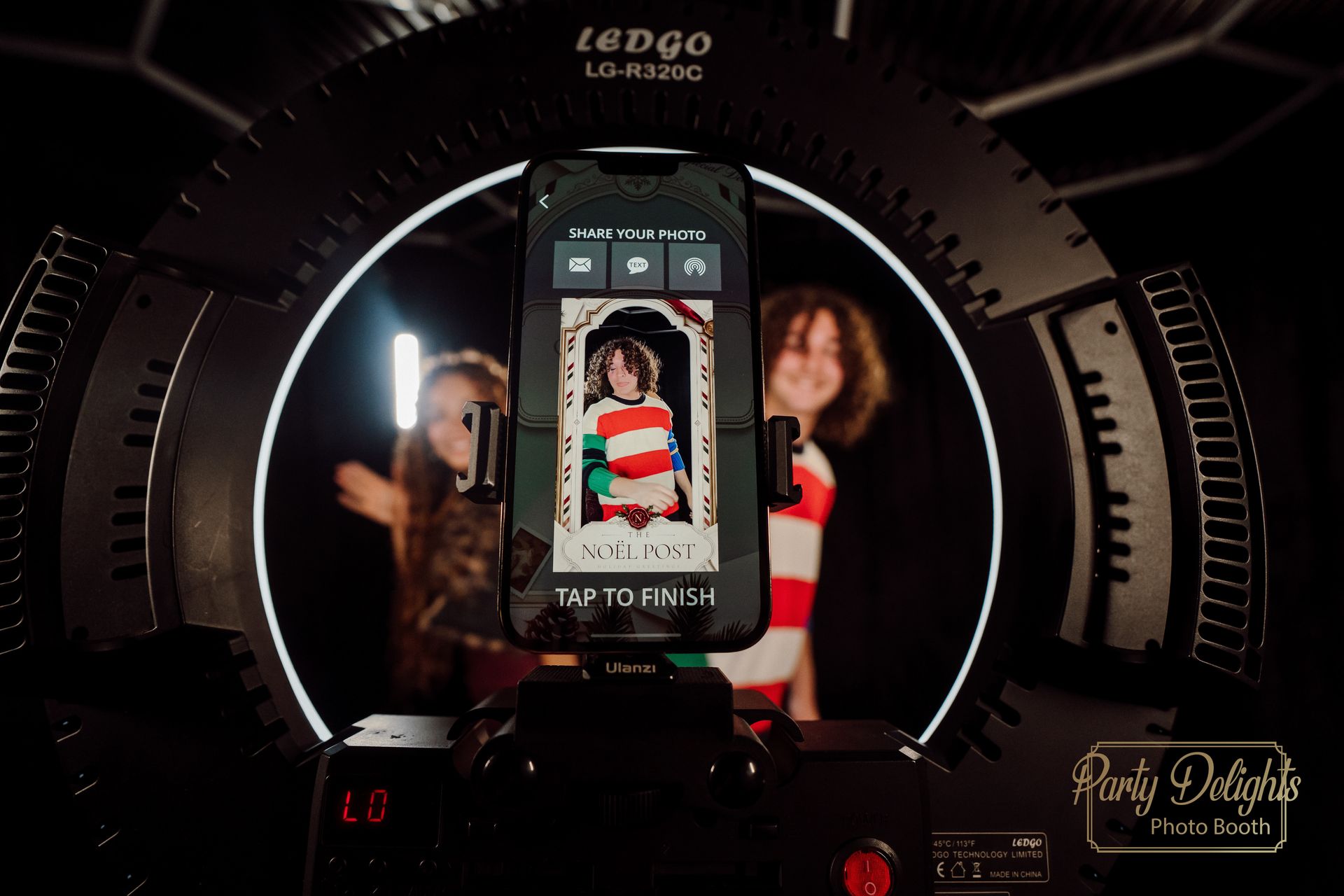 Christmas Photo Booth Hire - Hampshire - Party Delights Photo Booth