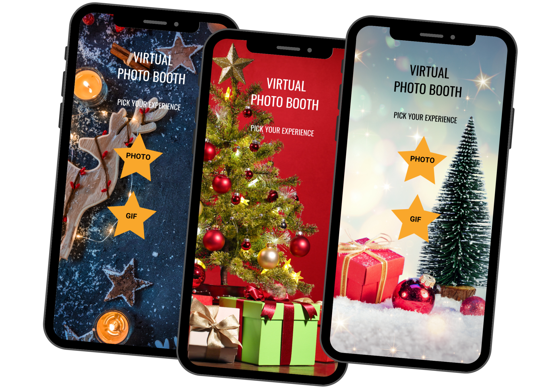 Christmas Virtual Photo Booth