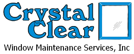 The logo for crystal clear window maintenance services , inc.