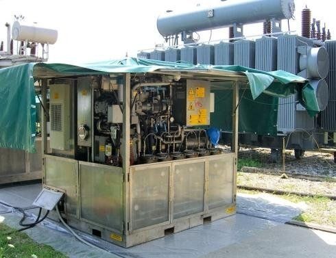 Oil and transformer treatment units