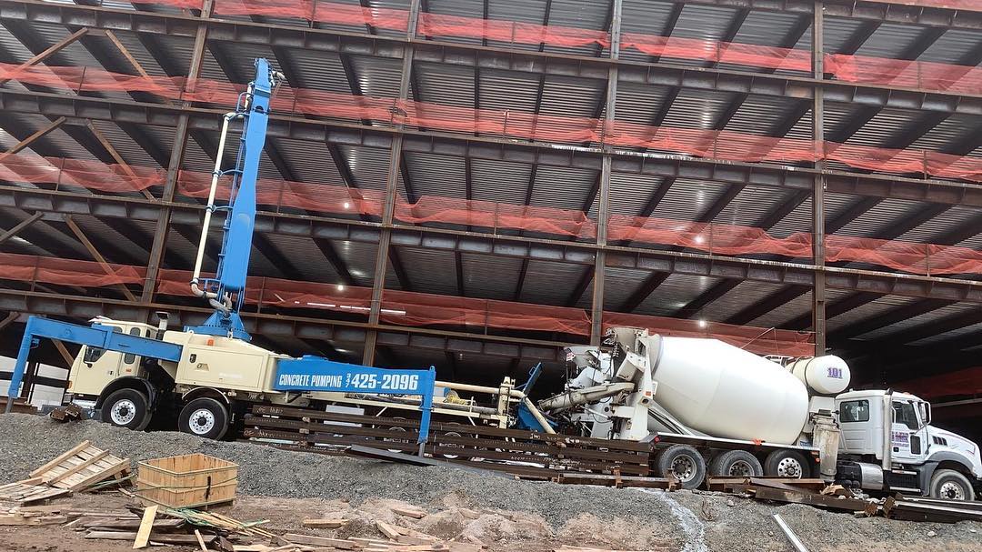 Cement In Construction Work — Inwood, NY — KG Concrete Pumping Corp