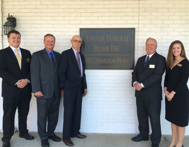 Staff of Anglin Funeral Home, Inc.