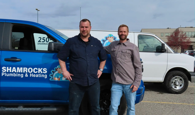 Owners of Shamrock's Plumbing & Heating