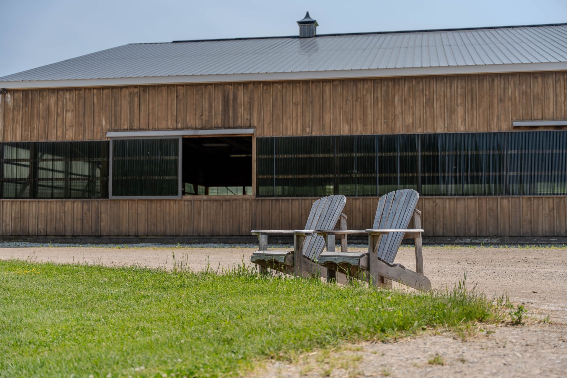 Riding arena and stalls