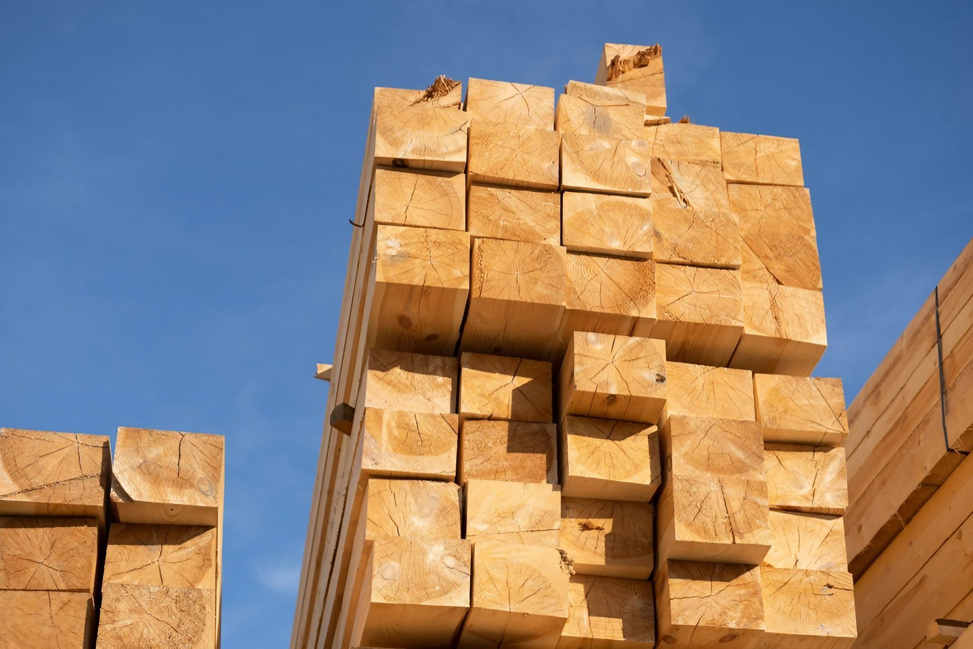 Stack of Square-cut Lumber — Sly Bros in Woodburn, NSW