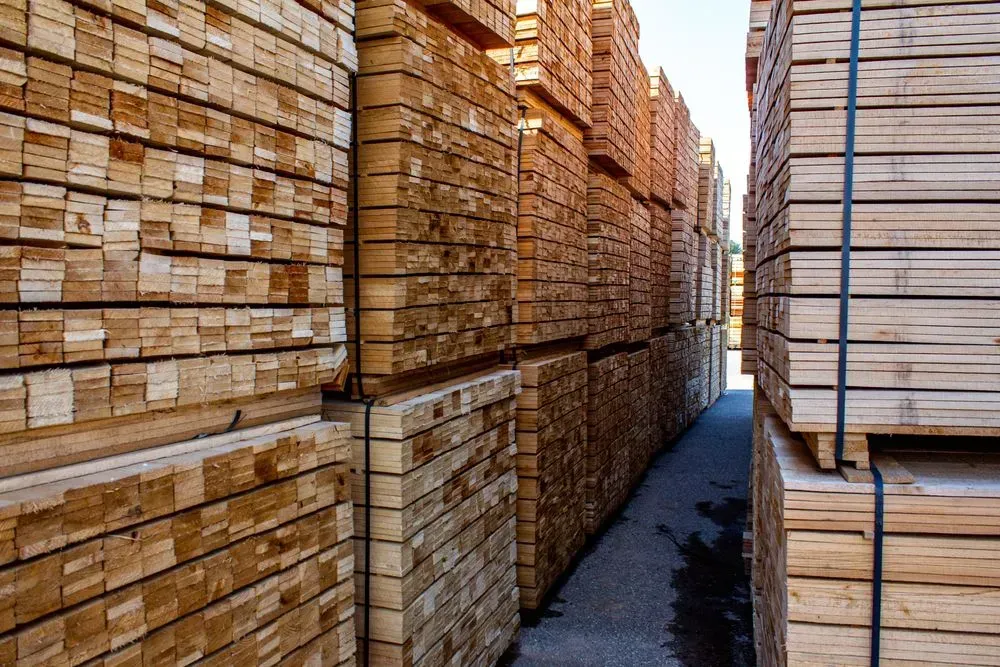 Stacks of Lumber Boards — Sly Bros in Casino, NSW