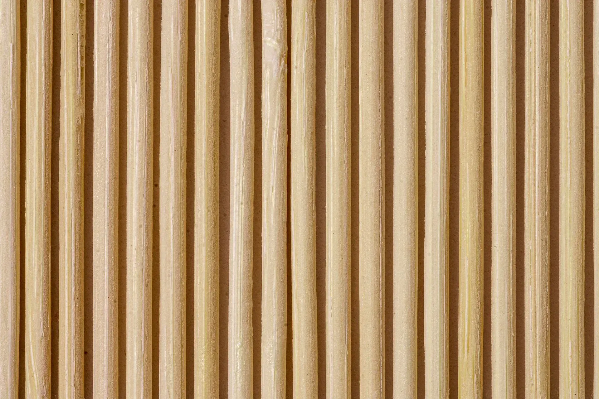Vertical, Parallel, Light-brown Wooden Rods — Sly Bros in Casino, NSW