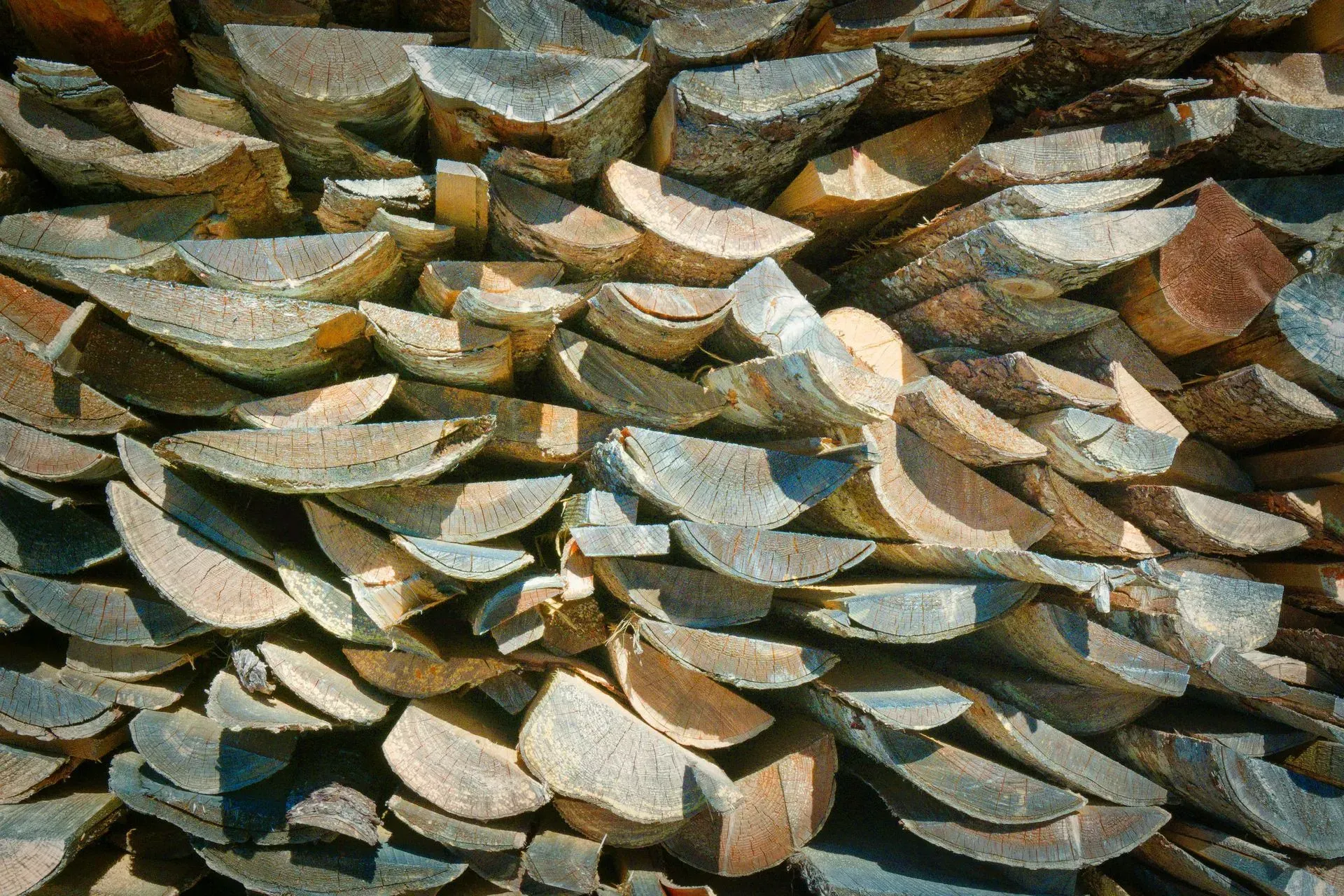 Pile of Split Firewood — Sly Bros in Lismore, NSW
