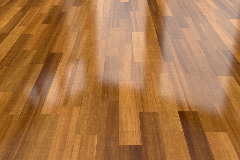 Polished Installed Timber Flooring