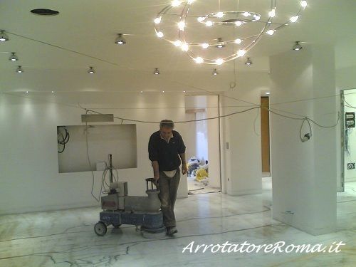 Arrotatura, Levigatura e Lucidatura Marmo Grottaferrata







