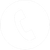 Icona di un telefono bianco all'interno di un cerchio bianco.