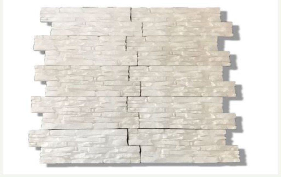 Pannello per parete in finta pietra