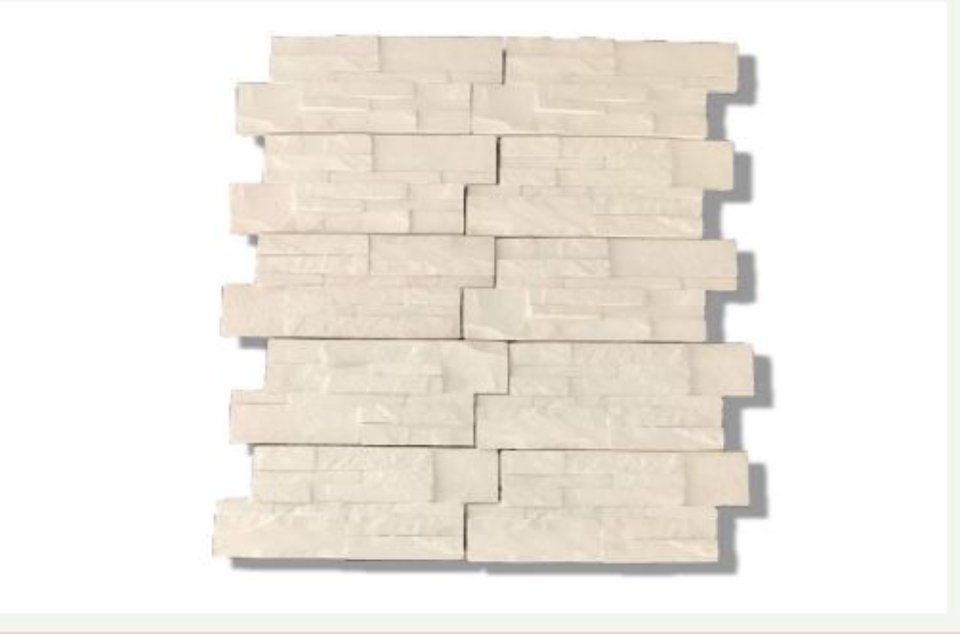 Pannello per parete in gesso a mattonelle