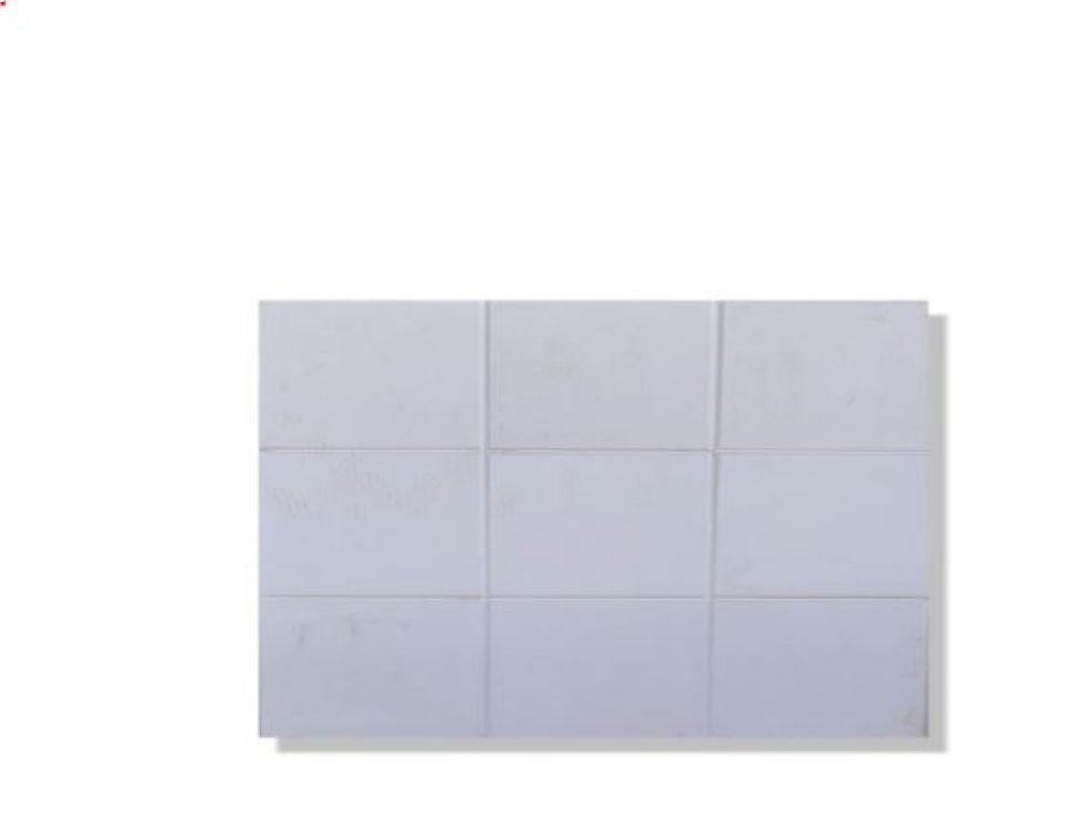 Pannello in gesso mattoni bianco