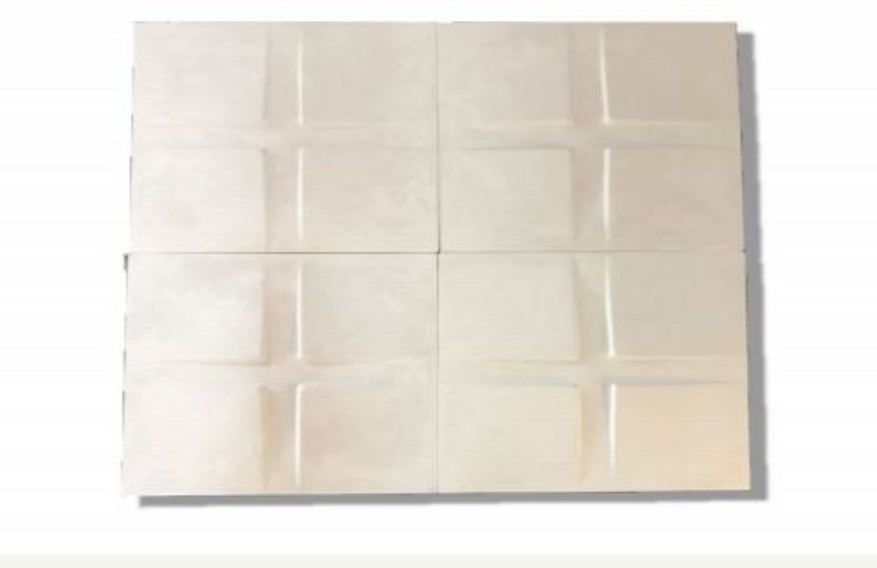 Pannello in gesso 3d in finta pietra