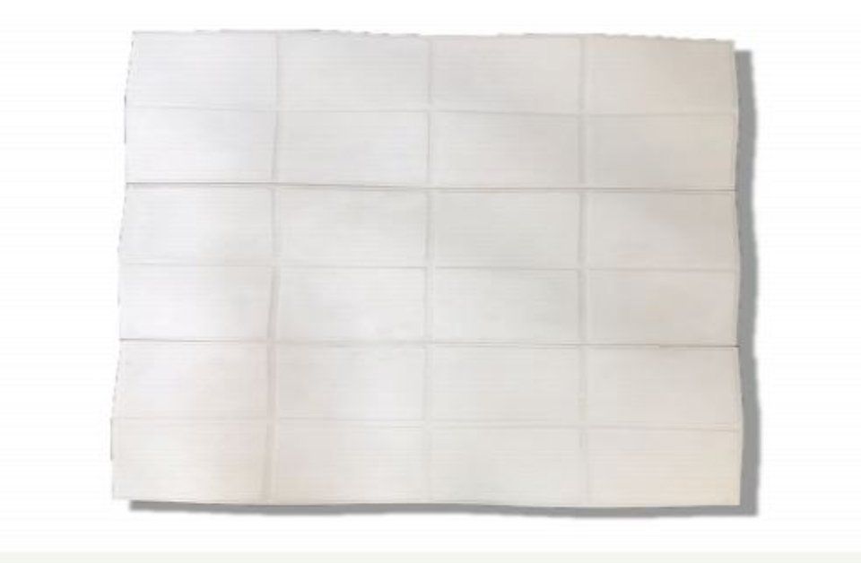 Pannello in gesso a blocchi quadrati