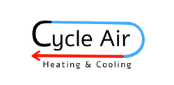 a logo for cycle air heating and cooling