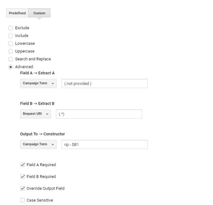 pcmcoach_การเซ็ท filter เพื่อตู seo keywords ใน google analytics 