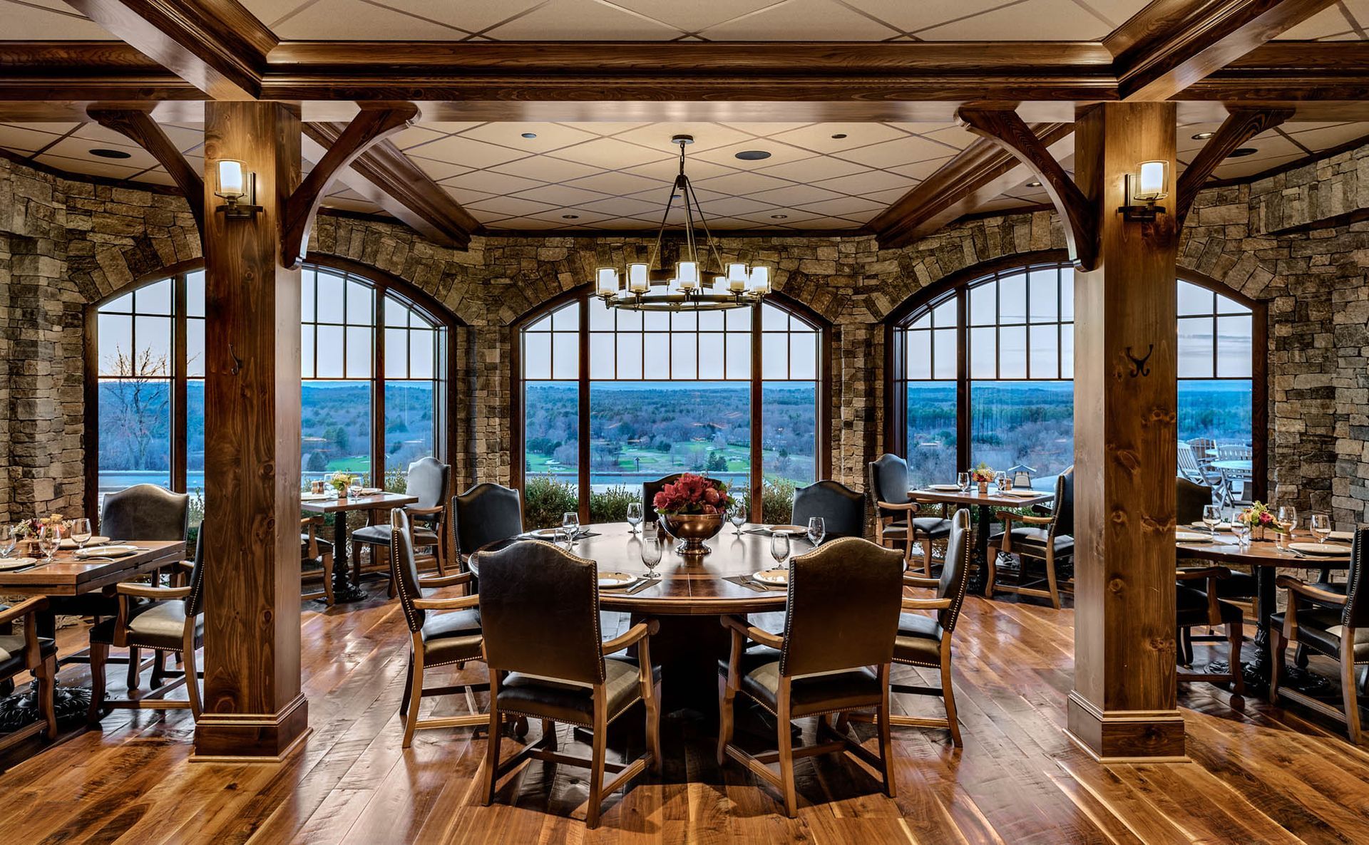 Clubhouse dining room
