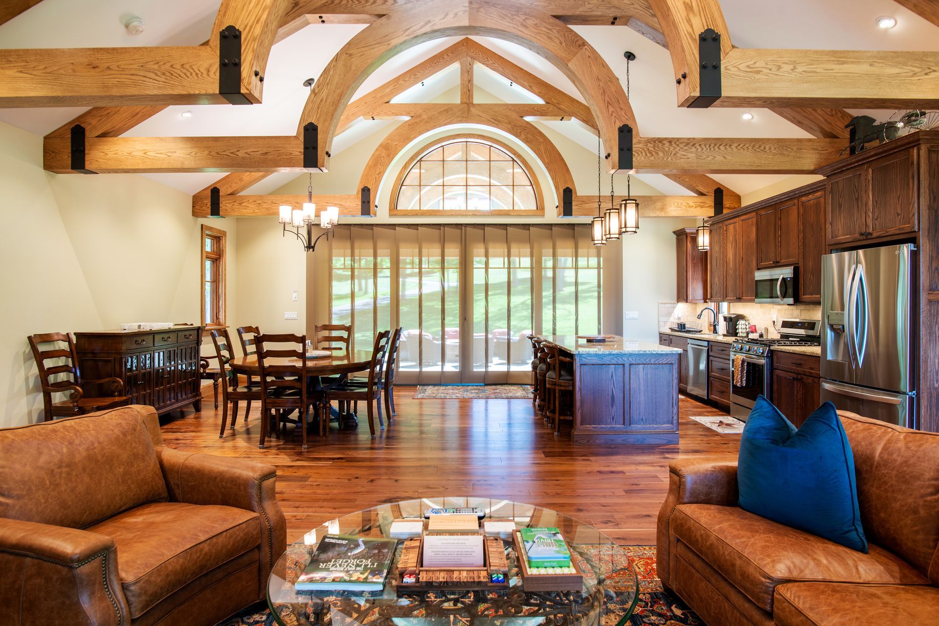 Living room in 'New Lodge'