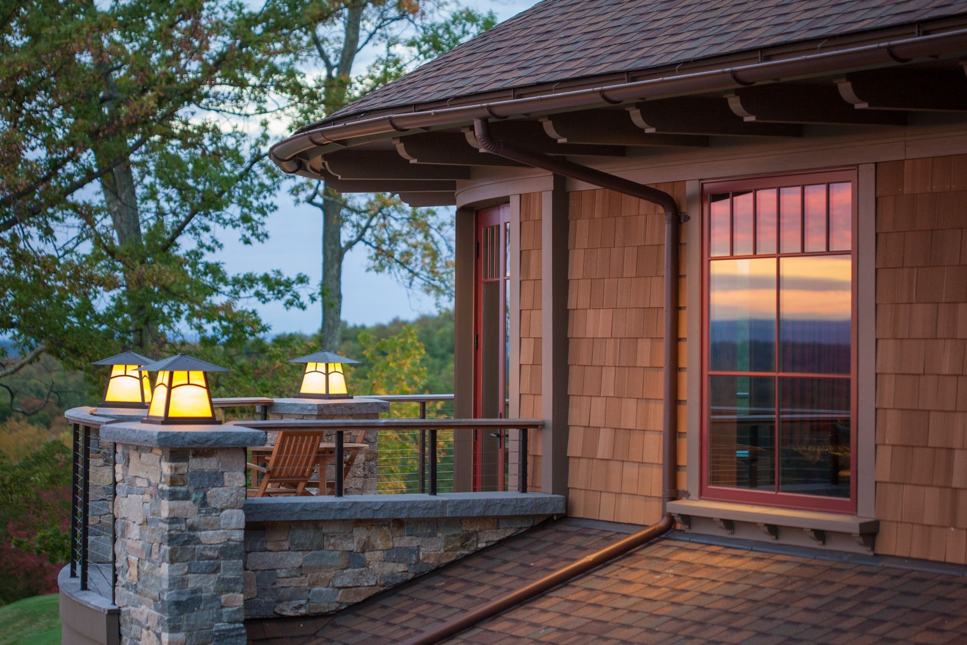 Deck outside of Men's lounge