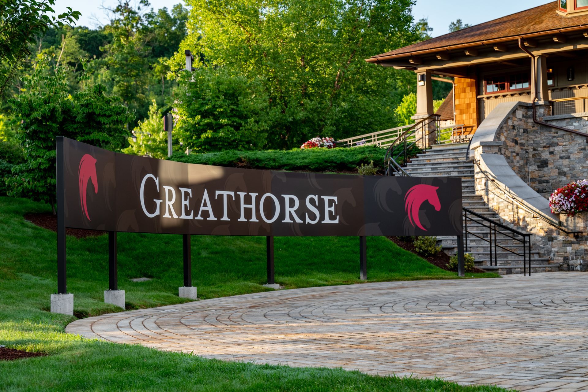 Scoreboard outside of Pro Shop