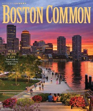 The cover of the boston common magazine