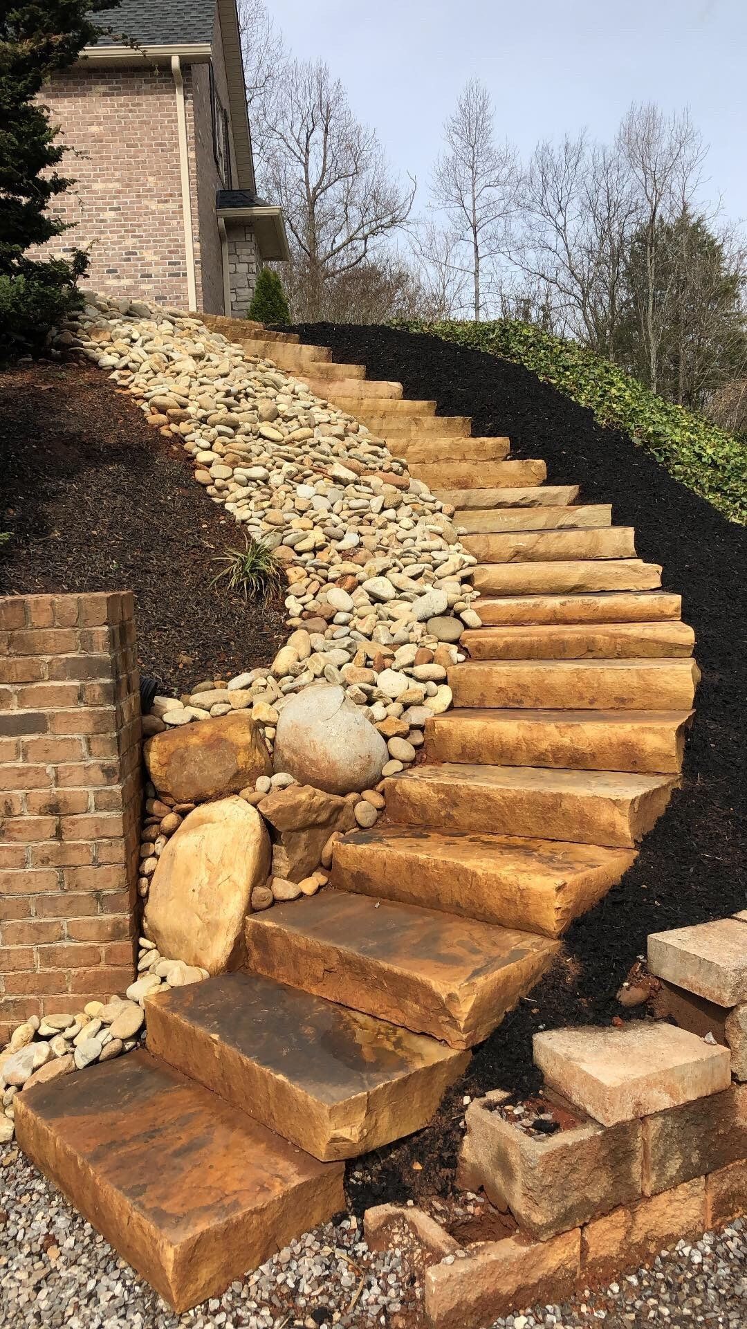 Staircases — Flowers And Staircase Landscaping in Knoxville, TN